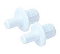 vhbw 2X Bolt for Freezer Compartment Door Compatible with Siemens GI31NAC30/01, GI31NAC30/02 Freezer, Fridge - Flap Holder