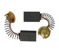 vhbw 2x Carbon Brush 12.6 x 7.4 x 6 mm replacement for Hitachi/Hikoki 999-001, 999001 for power tool + Spring