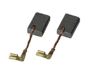 vhbw 2x Carbon Brush 4.9 x 10.9 x 16.5 mm compatible with Makita HR2811FT, HR2811F, HR2810, HR2800, HR2631FT power tool