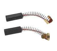 vhbw 2x Carbon Brush 4 x 5 x 16 mm compatible with Pfaff 97, 96, 95, 94 sewing machine + Spring