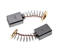 vhbw 2x Carbon Brush 6 x 9 x 12 mm replacement for Makita CB-411, 191940-4 for power tool