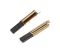 vhbw 2x Carbon Brush compatible with Domel 586-2, 778-5 Vacuum Cleaners