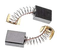 vhbw 2x Carbon Brush Motor Brush 6.5 x 13.5 x 17mm compatible with Makita 5008MG, 5008NB, 5011NB power tool - 22mm Spring