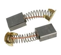 vhbw 2x Carbon Brush replacement for Makita 181048-2, CB-155, CB-153, CB-161, 181044-0, CB-152, 191044-0 for power tool - 22mm Spring