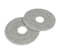 vhbw 2x Cleaning Cloth compatible with Dreame L30 Ultra Robotic Vacuum Cleaner - Mopping Cloth, Mop Pad - 2x microfibre cloth