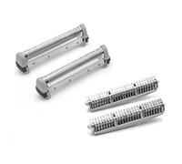 vhbw 2x cutter block, 2x shaving foil with frame compatible with Remington MS2390, MS2391, MS2300 Razor, Shaver, Trimmer - Combo-Pack Black Silver