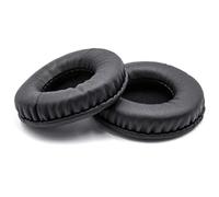 vhbw 2x Ear Pad Cups Cushion Covers compatible with JVC HA-D515 On-Ear Headphones Headset - black, 7.5cm