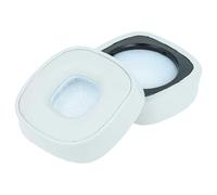vhbw 2x Ear Pad Cups Cushion Covers compatible with Marshall Major III On-Ear Headphones Headset - white