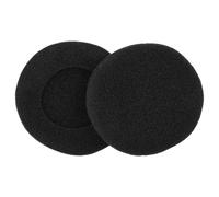 vhbw 2x Ear Pad Cups Cushion Covers compatible with Sennheiser PX80, PX90, PX300 On-Ear Headphones Headset - black, Matte, 5.7cm