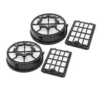 vhbw 2x exhaust filter, 2x HEPA filter, 2x pre-motor filter compatible with Tornado 900258130, TO7860EL Vacuum Cleaner