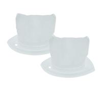 vhbw 2x Filter compatible with Black & Decker Dustbuster NVB220WC, NVB220, NVB215WAN, NVB215WN Handheld Vacuum Cleaner - Dust Filter