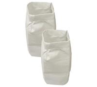 vhbw 2x Filter compatible with Cormak DC200 Extraction System for Woodworking Machines