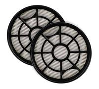 vhbw 2x Filter compatible with Rowenta Swift Power Cyclonic RO2910, RO2910EA, RO2913, RO2913EA Vacuum Cleaner - HEPA filter Black White