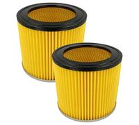 vhbw 2X Filter Compatible with Scheppach HA1000, HD040, UG700, UG710 Extraction System for Woodworking Machines - Spare Filter