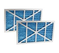 vhbw 2X Filter Compatible with Sparmax SB-88 Extraction System - Exchange Filter Blue Silver White