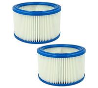 vhbw 2x Filter Element compatible with Makita 443 Battery-Powered Vacuum Cleaner