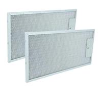 vhbw 2x Filter Filter Replacement for Bosch 00435204 for Extractor Fan metal