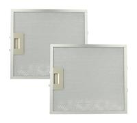 vhbw 2x Filter Metal Grease Filter compatible with Ignis AKS435GY Extractor Fan - 30.7 x 27.8 x 0.85cm metal