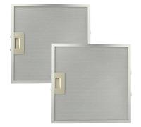 vhbw 2x Filter Metal Grease Filter compatible with Ikea HDKT1190S, HDKT4090S, HDKT0190S, HDKT1090S, HDKT4190S Extractor Fan - 32 x 32 x 0.85cm metal