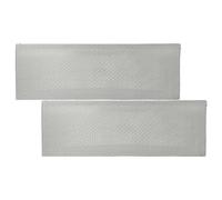 vhbw 2x Filter Metal Grease Filter compatible with Voss VHM 614-1, VHM 618-0, VHM 614-9, VHC 631-1 Extractor Fan - 43.5 x 14.8 x 0.5 cm metal