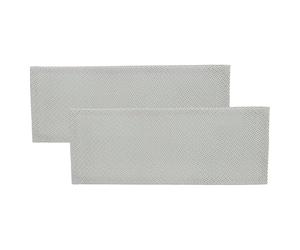 vhbw 2x Filter Metal Grease Filter compatible with Whirlpool AKR 443GY, AKR 443, AKR 465IX, AKR 465 Extractor Fan - 36.8 x 14.7 x 0.45 cm metal