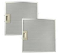 vhbw 2x Filter Metal Grease Filter compatible with Whirlpool AKR 995 857899501011, 857899515010 Extractor Fan - 32 x 32 x 0.85cm metal