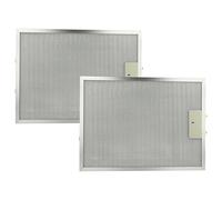 vhbw 2x Filter Metal Grease Filter Replacement for AEG 4055107017, 50273708003 for Extractor Fan - 38 x 28.3 x 0.9cm metal