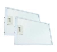 vhbw 2x Filter Metal Grease Filter Replacement for IKEA 480122102168 for Extractor Fan - 30.4 x 26.8 x 1.2cm metal