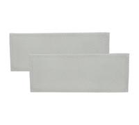 vhbw 2x Filter Metal Grease Filter Replacement for Whirlpool 481948048257, C00486859 for Extractor Fan - 36.8 x 14.7 x 0.45 cm metal