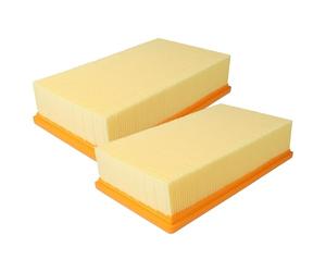 vhbw 2x Flat-Fold Filter compatible with Bosch GAS 35 L AFC, GAS 35 L SFC+, GAS 35 M AFC, GAS 55 M AFC Professional Vacuum Cleaner - Pleated Filter Element