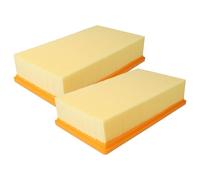 vhbw 2x Flat-Fold Filter compatible with Fein Dustex 35 LX AC, 35 LX, 35 L Vacuum Cleaner - Pleated Filter Element