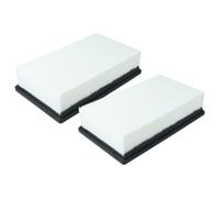 vhbw 2x Flat-Fold Filter L - M compatible with Kärcher NT 561 Eco M | for NT 561ECO-CSA-UL Vacuum Cleaner Wet/Dry - Pleated Filter Element