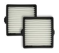 vhbw 2x Flat-Fold Filter Replacement for Ryobi 019484001007-2 for Handheld, Vacuum Cleaner - Pleated Filter Element