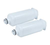 vhbw 2X Fridge Water Filter Compatible with Samsung RF24BB660EQL, RF23R62E3SR/EF, RF23R6301SR, RF23R62E3S92EF, RF23R62E3SR Refrigerator