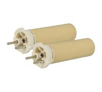 vhbw 2X Heating Element Compatible with Leister Igniter BM4 Hot Air Welding Gun - 1050 W, Ceramic Heating Core, 2.6 x 9.1 cm