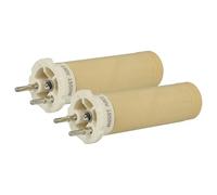 vhbw 2X Heating Element Compatible with Leister Igniter BM4 Hot Air Welding Gun - 1550 W, Ceramic Heating Core, 2.6 x 9.1 cm