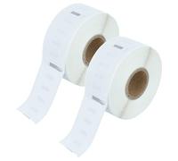 vhbw 2X Label Roll 19mm x 51mm (220 Label) Replacement for Dymo 11355 for Label Maker White