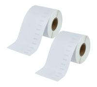 vhbw 2X Label Roll 59mm x 190mm (110 Label) Replacement for Dymo 99019 for Label Maker White