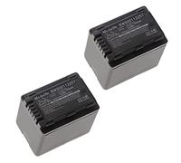 vhbw 2x Li-Ion battery 4040mAh (3.6V) for camera digicam DSLR Panasonic HC-250EB, HC-550EB, HC-727EB, HC-750, HC-750EB, HC-757