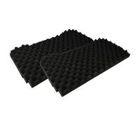 vhbw 2X Lid Padding Replacement for Festool 204944, 499617 FES for Toolbox - Studded Surface, Foam, Self-Adhesive