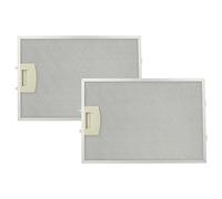 vhbw 2x Metal Grease Filter compatible with Siemens LC75752/01, LC75752/02, LC75950/01, LC75950SD/01 Extractor Fan, metal