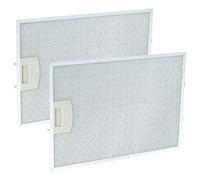 vhbw 2x Metal Grease Filter compatible with Siemens LC957WA20/01, LC964WA10/01 Extractor Fan, metal