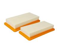 vhbw 2x motor filter compatible with Kärcher DS 6000, DS 5200, DS 6, DS 6 Premium, DS 6.000 Vacuum Cleaner