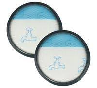 vhbw 2x Pre-Motor Filter compatible with Beko VCM 71605 AP, VCM 7180, VCM 71602 AD, BKS 5540 Vacuum Cleaner - Motor Protection Filter, Washable