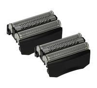 vhbw 2x Replacement Braun 70B, 70S Electric Shaver Head - Black