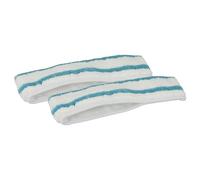 vhbw 2X Replacement Cover Scrubber Sleeve Compatible with Leifheit Window Washer M Window Cleaner Squeegee - Mop Attachment Cloth Pad