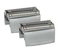 vhbw 2x Replacement Head Compatible with Braun 5050cc (5748/5749), 5070cc (5748/5749), 5080cc (5748/5749) Electric Shaver - Silver