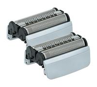vhbw 2X Replacement Shaver Heads Compatible with Braun Series 8 Electric Shaver Black Silver