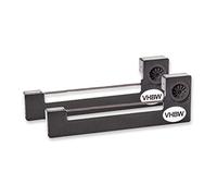 vhbw 2X Ribbon Cartridge Compatible with Sharp EA 800 Series, EL 7000 Series, EL 7000, EL 7001 Dot Matrix, Receipt Printer - Black Ink Ribbon