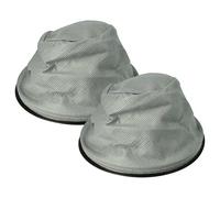 vhbw 2x Sack Filter Replacement for 5900779934764 for Chimney Sweep Vacuum, Ash Vacuum Cleaner - Spare Filter, Washable, Black Grey